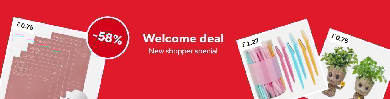 aliexpress welcome deal