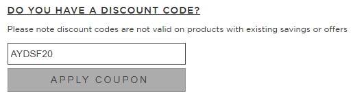 how to apply appleyard flowers discount code