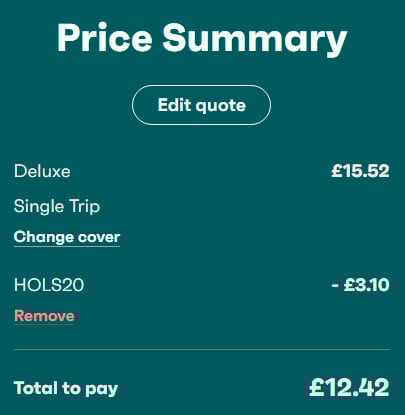 how to apply avanti travel insurance promo code