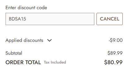 how to apply aw bridal coupon code