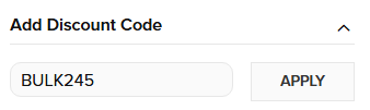 how to apply bulk discount code