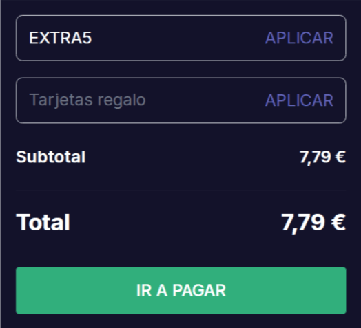 donde introducir el codigo cdkeys
