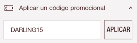 donde aplicar el codigo charlotte tilbury