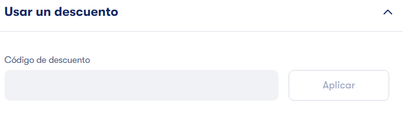 como aplicar codigo descuento Omio