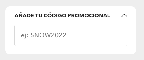 como poner un codigo promocional Oakley