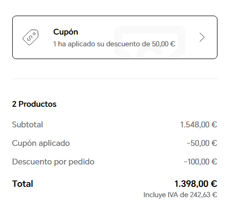 donde poner un cupon Honor