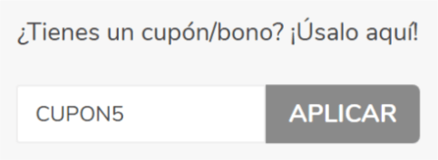 donde introducir el codigo conforama