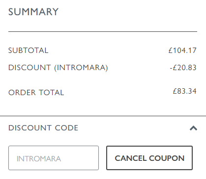 how to apply cox and cox voucher code