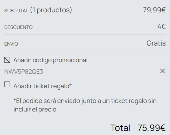 donde introducir el codigo decimas