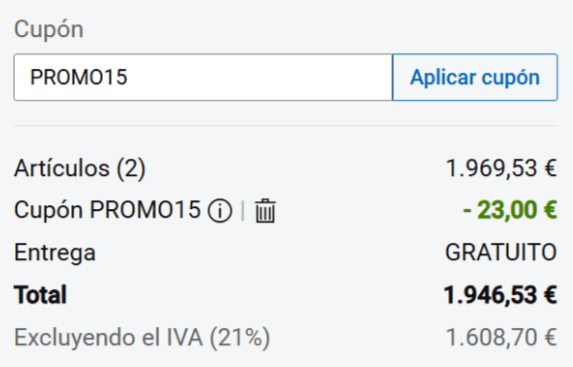 donde introducir el codigo dell