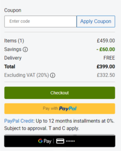 how to apply a Dell Technologies coupon