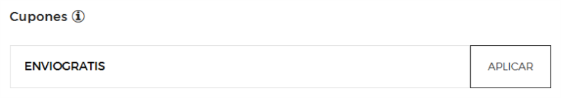 donde introducir el codigo el corte ingles