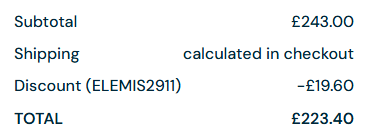 how to apply elemis promo code