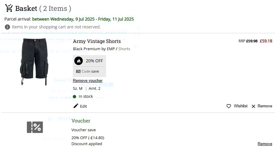 how to apply emp voucher code