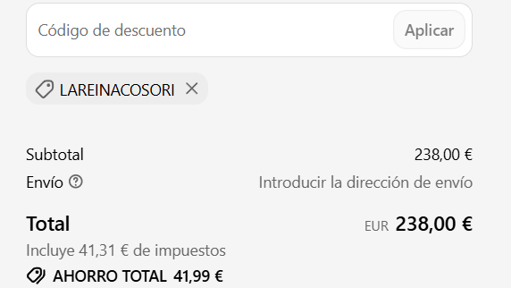 código aplicado