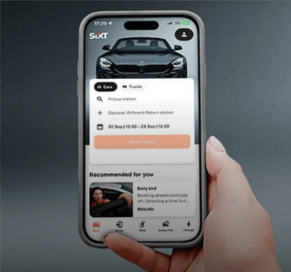 app ufficiale sixt