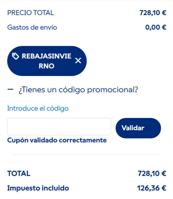 donde introducir el codigo balay