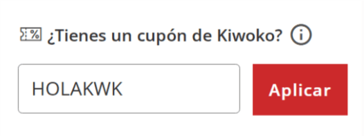donde introducir el codigo kiwoko