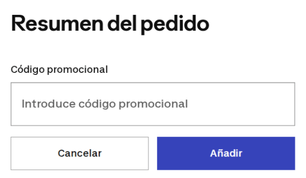 donde introducir el codigo descuento decathlon