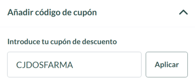 donde introducir el codigo dosfarma