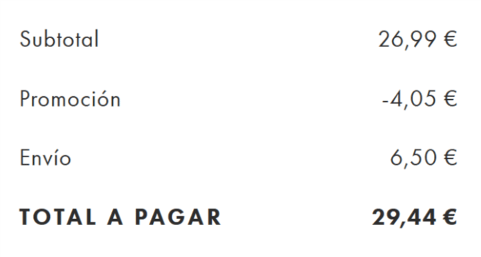 codigo Asos aplicado