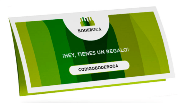 tarjeta regalo de bodeboca