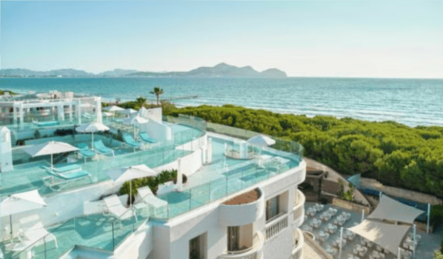 hotel sulla spiaggia