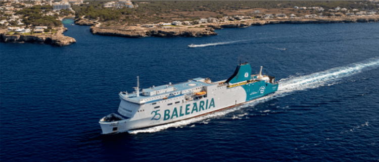 ejemplo de ferry balearia