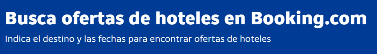 ofertas de booking