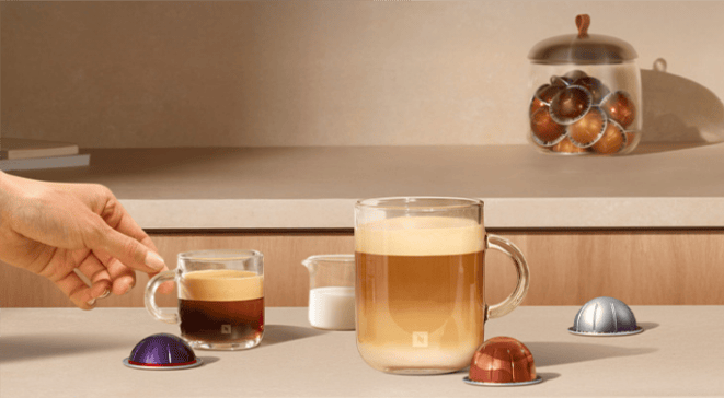 algunos productos de nespresso