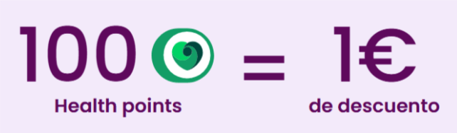 descuento con los health point