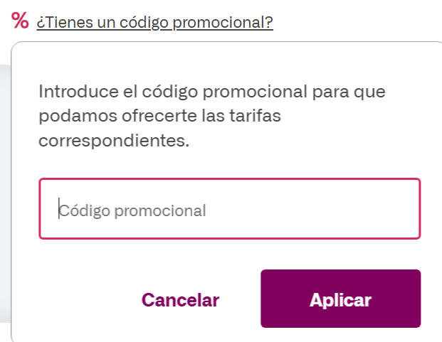 donde introducir el codigo renfe