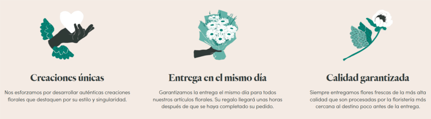 ventajas de comprar en interflora