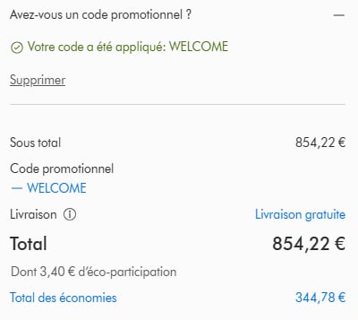 code promotionnel dyson appliqué