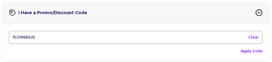 how to apply funky pigeon discount code
