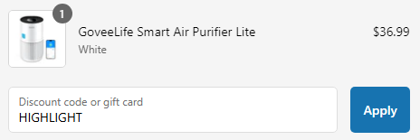 how to apply govee coupon code