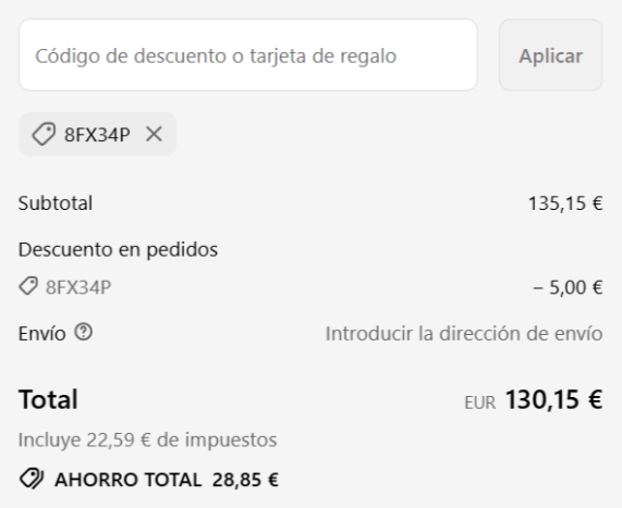 donde introducir el codigo greenwich