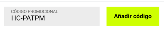 donde introducir el codigo hawkers