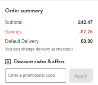 how to apply a Holland and Barrett coupon