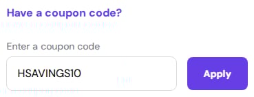 how to apply hostinger coupon code