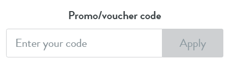 how to enter a bunches promo code