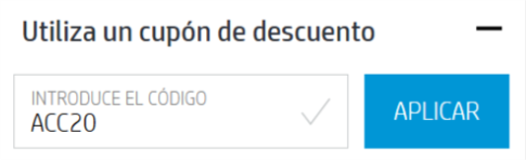 donde aplicar el codigo hp