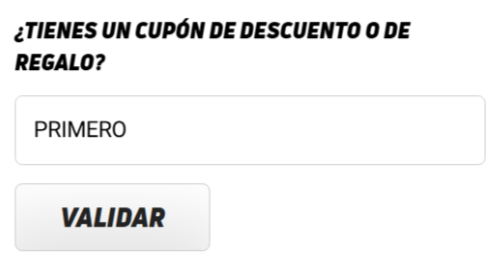 donde introducir el codigo