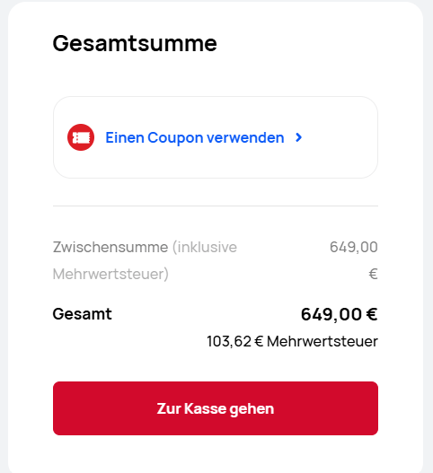 Wie wende ich einen Huawei Gutschein an