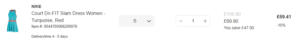 how to apply tennis point coupon code