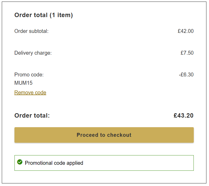 how to apply interflora coupon code