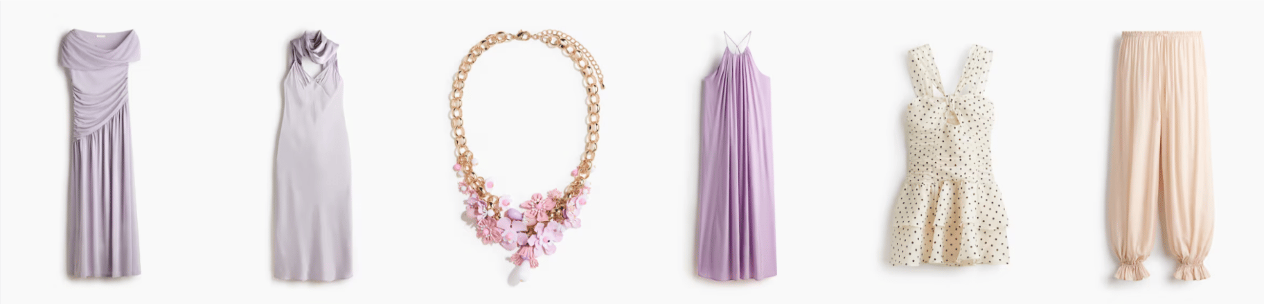 alcuni prodotti di h&m