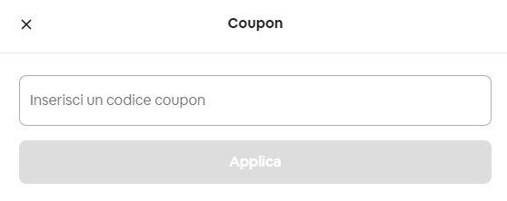 dove inserire codice sconto airbnb