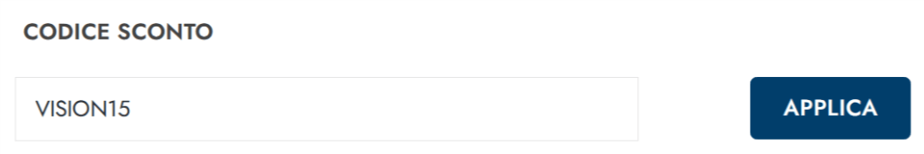 dove inserire il codice amevista