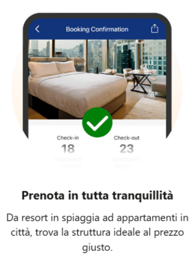 app ufficiale di booking